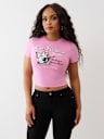 EMBROIDERED BUDDHA PATCH BABY TEE