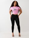 EMBROIDERED BUDDHA PATCH BABY TEE