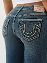 JENNIE STUDDED MID RISE CURVY SKINNY JEAN
