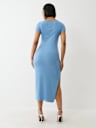 VESTIDO MIDI ACANALADO HENLEY