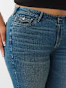 PLUS JENNIE MID RISE FLAP CURVY SKINNY JEAN