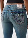 BECCA MID RISE BOOTCUT JEAN
