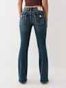 BECCA CRYSTAL FLAP BOOTCUT JEAN