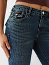 BECCA CRYSTAL FLAP BOOTCUT JEAN