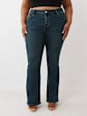 PLUS BECCA CRYSTAL FLAP BOOTCUT JEAN