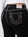 PLUS BECCA MID RISE BIG T BOOTCUT JEAN