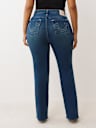 PLUS BILLIE MID RISE STRAIGHT JEAN