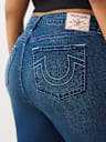 PLUS BILLIE MID RISE STRAIGHT JEAN