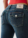 BILLIE MID RISE FLAP STRAIGHT JEAN