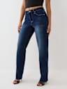 SARAH HIGH RISE STRAIGHT JEAN