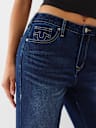 SARAH HIGH RISE STRAIGHT JEAN