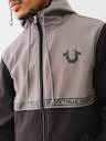 LOGO HOODED WINDBREAKER JACKET