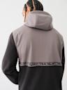 LOGO HOODED WINDBREAKER JACKET