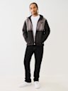 LOGO HOODED WINDBREAKER JACKET