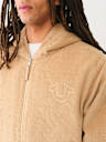 HORSESHOE CORDUROY HOODED JACKET