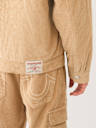 HORSESHOE CORDUROY HOODED JACKET