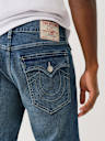 GENO SINGLE NEEDLE FLAP SLIM JEAN