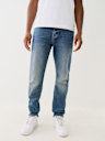 GENO SINGLE NEEDLE FLAP SLIM JEAN
