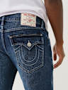 GENO SINGLE NEEDLE FLAP SLIM JEAN