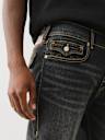 RICKY GOLD SINGLE NEEDLE FLAP STRAIGHT JEAN