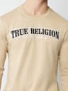 REPEATED HORSESHOE LONG SLEEVE TEE