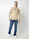 REPEATED HORSESHOE LONG SLEEVE TEE
