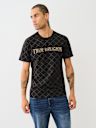 MONOGRAM CRYSTAL LOGO TEE