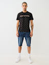 MONOGRAM CRYSTAL LOGO TEE