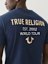 EMBOSSED LOGO TEE
