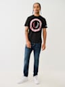 CAMISETA CON LOGOTIPO DE HERRADURA CRISTAL