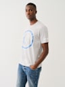 CRYSTAL HORSESHOE LOGO TEE