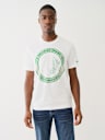 CRYSTAL HORSESHOE LOGO TEE