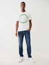 CRYSTAL HORSESHOE LOGO TEE