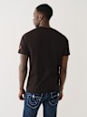 CAMISETA CON LA CARA DE BUDA EN CRISTAL