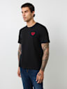 CAMISETA PESADA CON LOGOTIPO DE HERRADURA BORDADO
