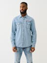 CHAMBRAY LONG SLEEVE SHIRT