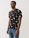 SCATTERED LOGO TEE