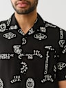 ALLOVER LOGO RESORT SHIRT