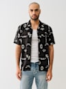 ALLOVER LOGO RESORT SHIRT