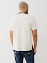 TRUE RELIGION GUSSET POLO SHIRT
