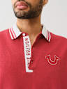 TRUE RELIGION GUSSET POLO SHIRT