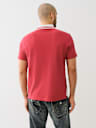 TRUE RELIGION GUSSET POLO SHIRT