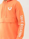 SUDADERA CON CAPUCHA ANORAK CON FORRO DE POLAR