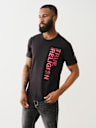 TEXTURED LOGO TEE