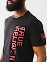TEXTURED LOGO TEE