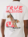 CAMISETA DE CUELLO REDONDO CON GRÁFICO DE TIGRE