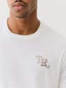 METALLIC TRUE LOGO TEE