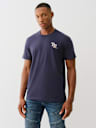 METALLIC TRUE LOGO TEE