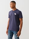 METALLIC TRUE LOGO TEE