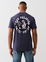METALLIC TRUE LOGO TEE